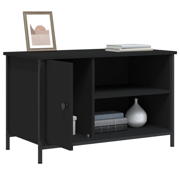 Schwarzer TV-Schrank 80 cm