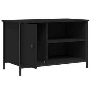 Schwarzer TV-Schrank 80 cm