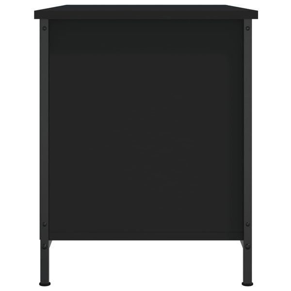 Schwarzer TV-Schrank 80 cm