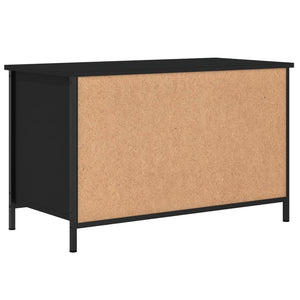Schwarzer TV-Schrank 80 cm