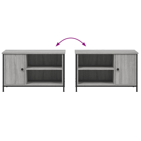 TV-Schrank Grau Sonoma 80 cm