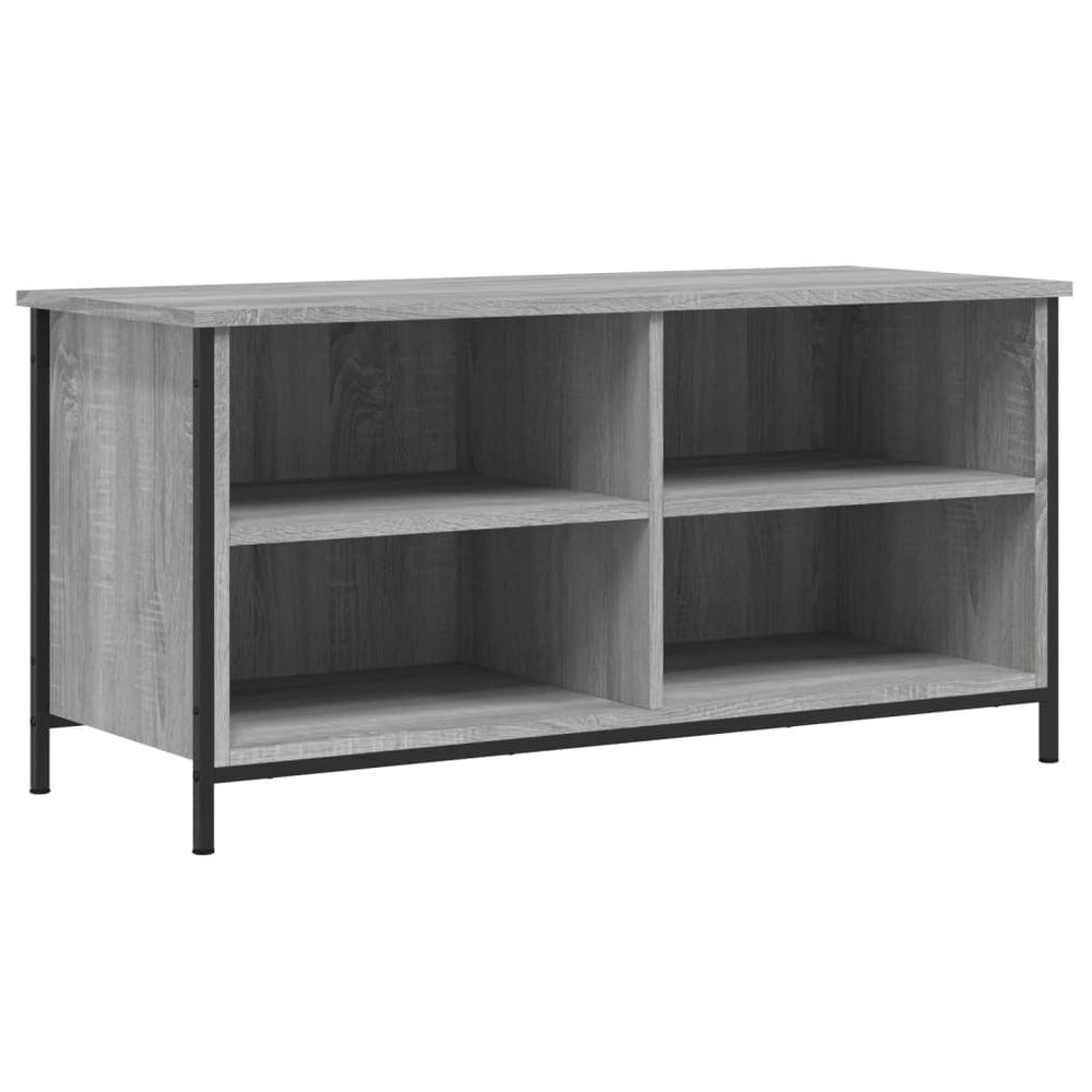 TV-Schrank Sonoma Grau 100x40x50 cm Holzwerkstoff