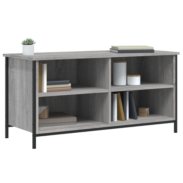 TV-Schrank Sonoma Grau 100x40x50 cm Holzwerkstoff