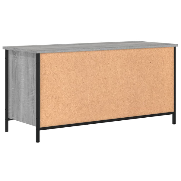 TV-Schrank Sonoma Grau 100x40x50 cm Holzwerkstoff