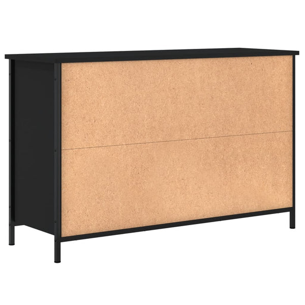 Schwarzer TV-Schrank 100 cm