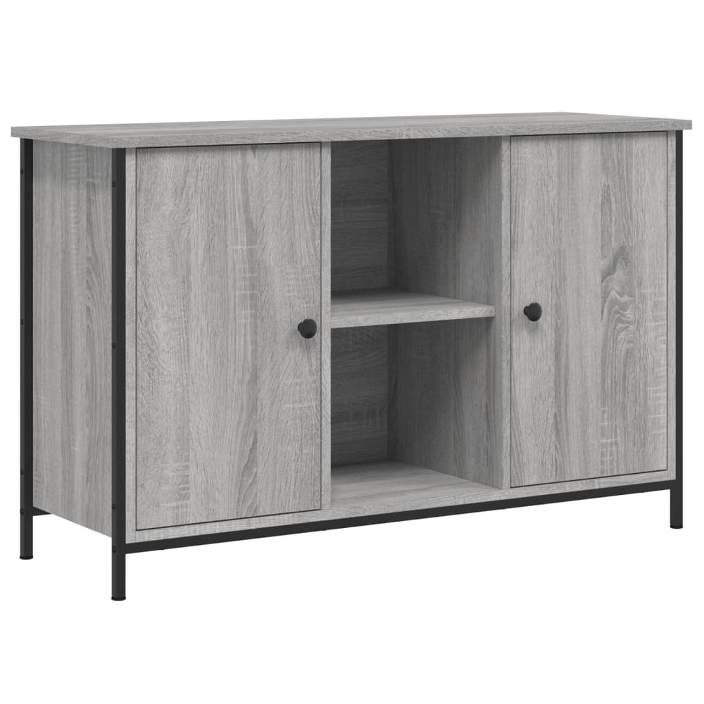 TV-Schrank Grau Sonoma-Eiche, 100 cm
