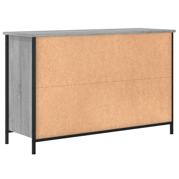 TV-Schrank Grau Sonoma-Eiche, 100 cm