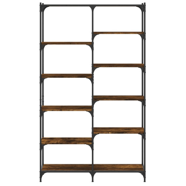 Bücherregal Räuchereiche 100x32x170 cm