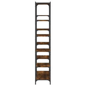 Bücherregal Räuchereiche 100x32x170 cm