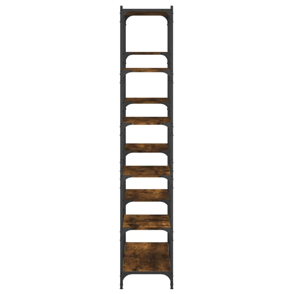 Bücherregal Räuchereiche 100x32x170 cm