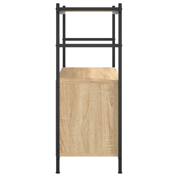 Bücherregal Sonoma Eiche 80 cm