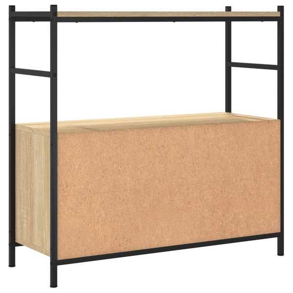Bücherregal Sonoma Eiche 80 cm