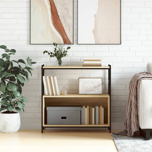 Bücherregal Sonoma Eiche 80 cm