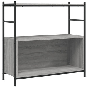 Bücherregal Grau Sonoma 80 cm