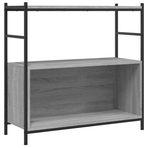 Bücherregal Grau Sonoma 80 cm