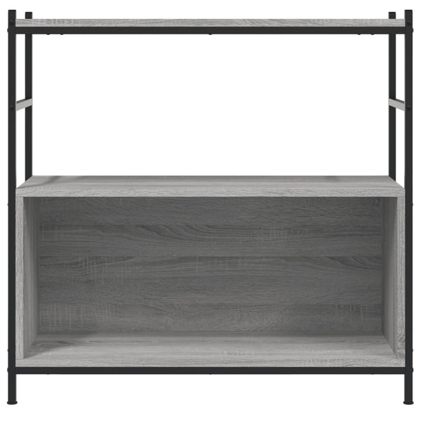 Bücherregal Grau Sonoma 80 cm