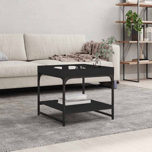 Schwarzer Couchtisch 49,5x49,5 cm