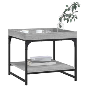 Couchtisch Grau Sonoma 49,5x49,5 cm