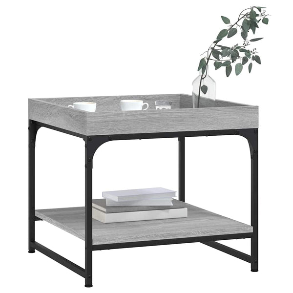 Couchtisch Grau Sonoma 49,5x49,5 cm