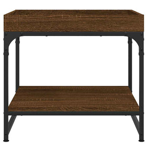 Couchtisch Braun Eichenoptik 49,5x49,5 cm