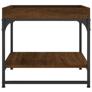 Couchtisch Braun Eichenoptik 49,5x49,5 cm