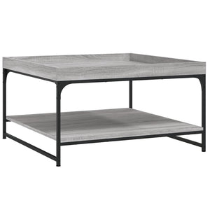 Grauer Couchtisch Sonoma 80x80 cm