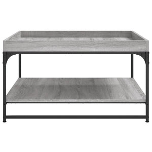Grauer Couchtisch Sonoma 80x80 cm