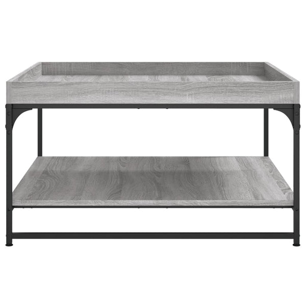 Grauer Couchtisch Sonoma 80x80 cm