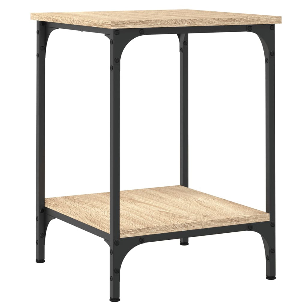 Sonoma Eiche Couchtisch 40x40 cm