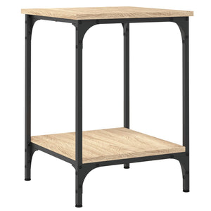 Sonoma Eiche Couchtisch 40x40 cm