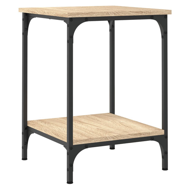 Sonoma Eiche Couchtisch 40x40 cm