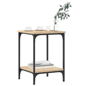 Sonoma Eiche Couchtisch 40x40 cm