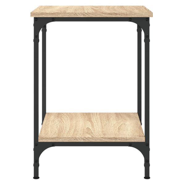 Sonoma Eiche Couchtisch 40x40 cm