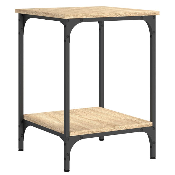 Sonoma Eiche Couchtisch 40x40 cm