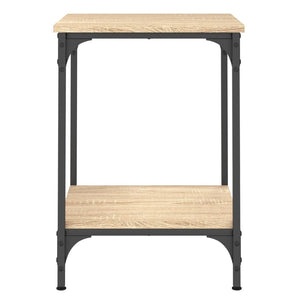Sonoma Eiche Couchtisch 40x40 cm