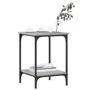 Couchtisch Grau Sonoma 40x40x55cm