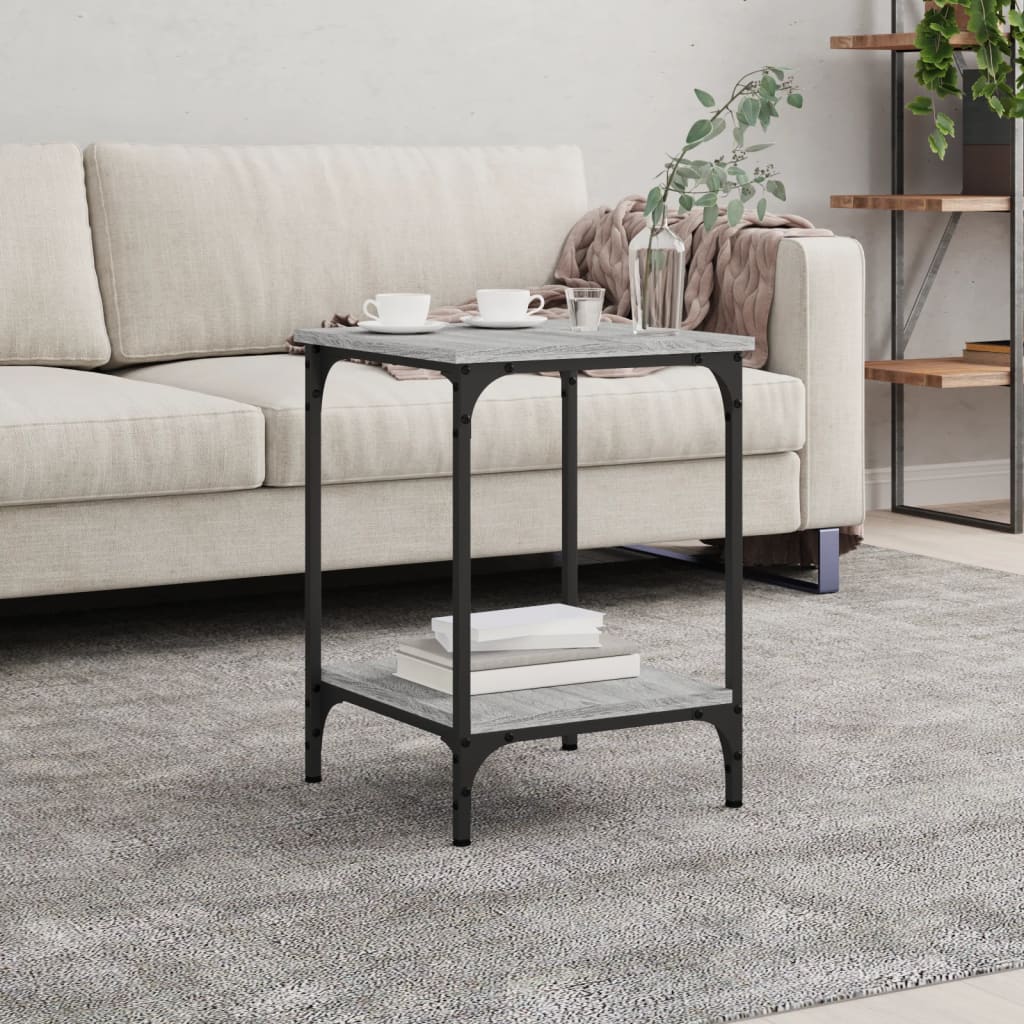 Couchtisch Grau Sonoma 40x40x55cm