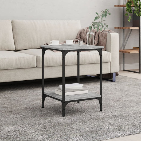 Couchtisch Grau Sonoma 40x40x55cm