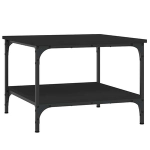 Schwarzer Couchtisch 55x55 cm