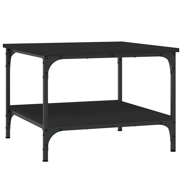 Schwarzer Couchtisch 55x55 cm