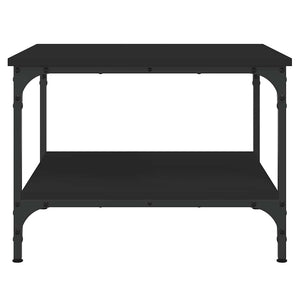 Schwarzer Couchtisch 55x55 cm