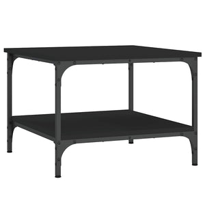 Schwarzer Couchtisch 55x55 cm