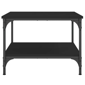 Schwarzer Couchtisch 55x55 cm