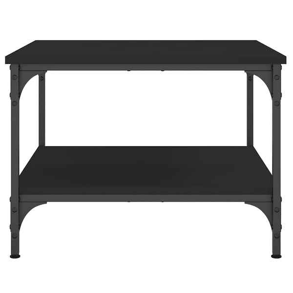 Schwarzer Couchtisch 55x55 cm
