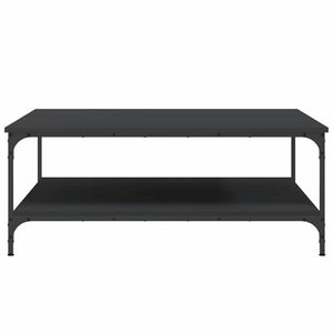 Schwarzer Couchtisch 100x100 cm
