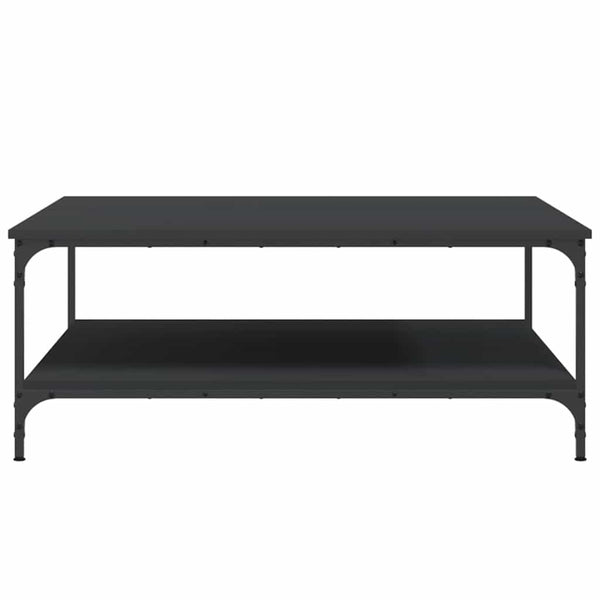 Schwarzer Couchtisch 100x100 cm