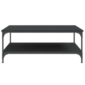Schwarzer Couchtisch 100x100 cm