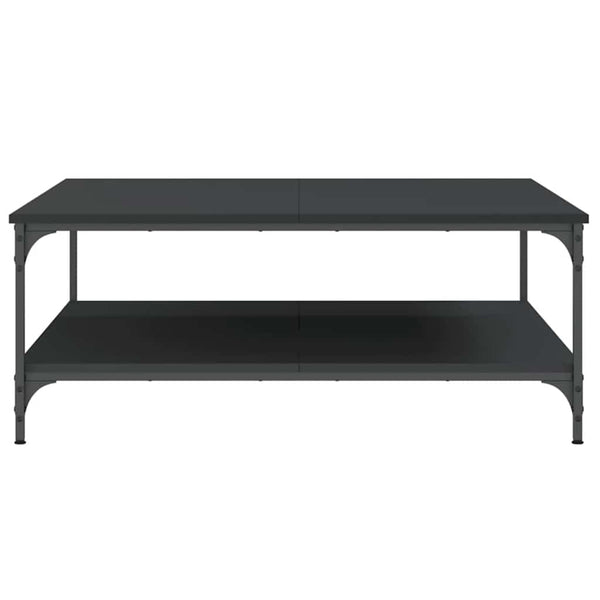 Schwarzer Couchtisch 100x100 cm