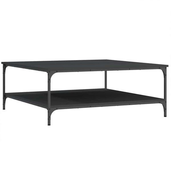 Schwarzer Couchtisch 100x100 cm