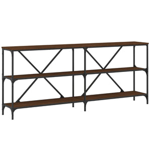 Konsolentisch Braun Eiche 180 cm